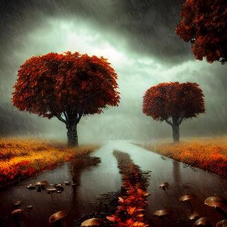 картинки : дождь, Осень, закат солнца, солнце, природа, Красоту 4096x2304 -  - 1368151 - красивые картинки - PxHere