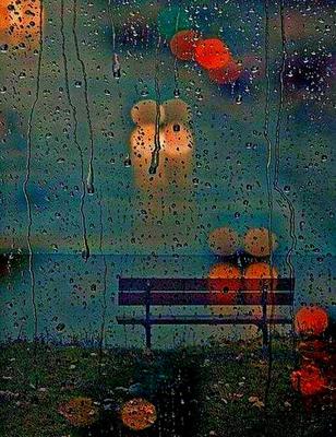 Фото: Ночной осенний дождь. Фотограф Игорь Сарапулов. Город. Фотосайт  Расфокус.ру