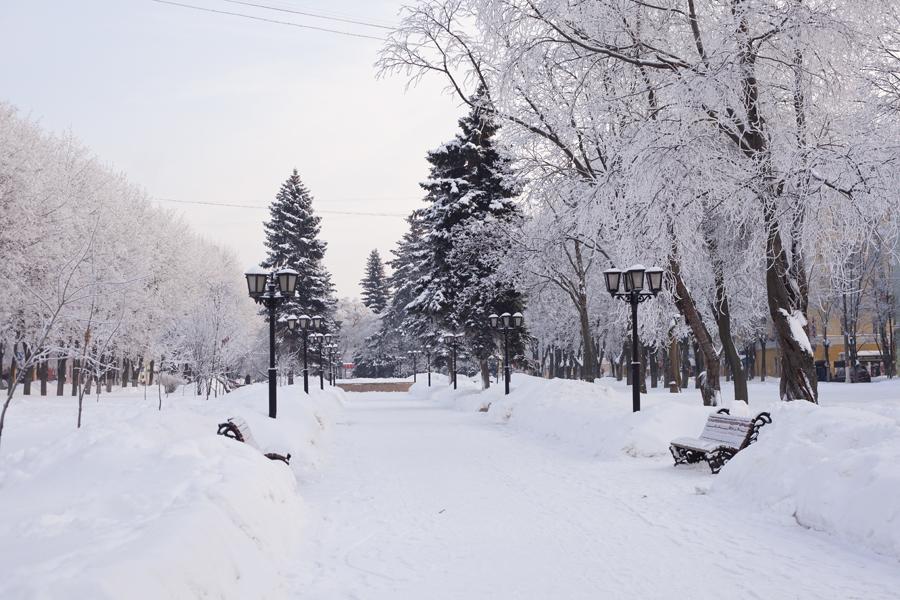 Зимние пейзажи в HD: Снег в городе | Снег в городе Фото №1372531 скачать