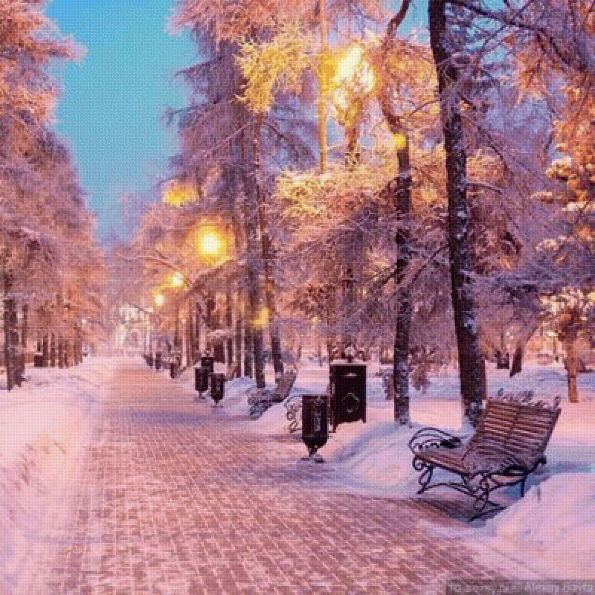 Улица зимой (34 фото) - 34 фото
