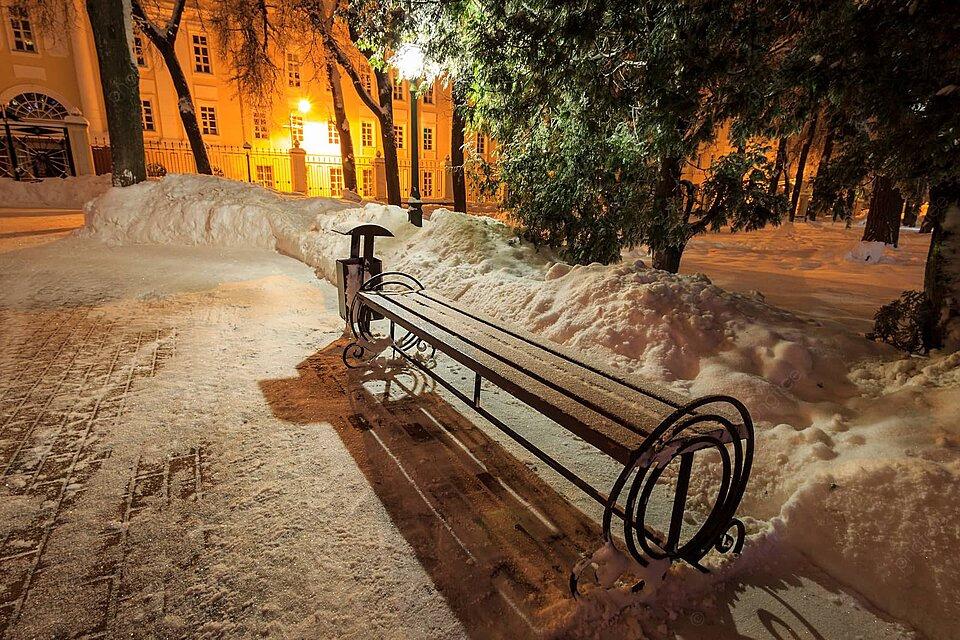 Зимний вечер ❄️🌅❄️ - Красивые места по всему миру | Facebook