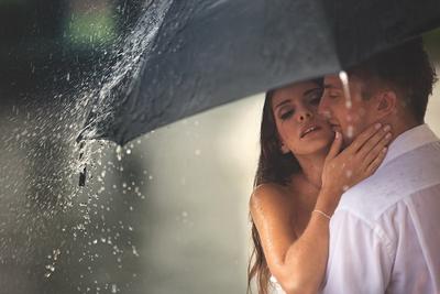 Любовь под дождём» — создано в Шедевруме