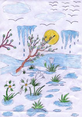 Дыхание весны KLOO9, Клочко Ольга - рисованные картины на UkrainArt