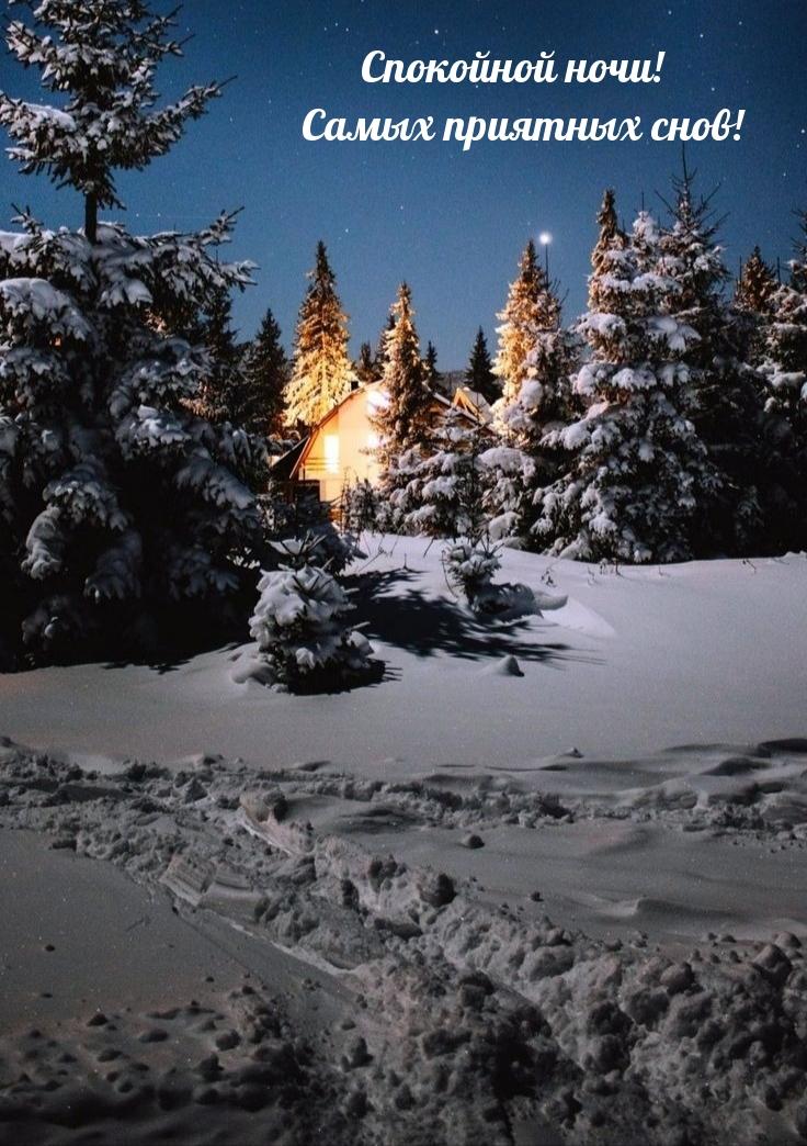 Зимняя ночь :: Александр Кокоулин – Социальная сеть ФотоКто