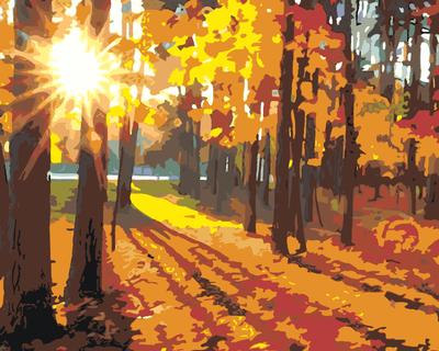 Осенний рассвет | Пикабу