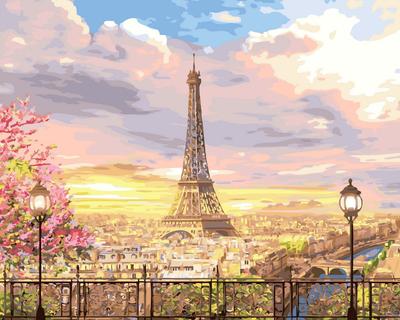Время Эйфелевы башни весной, Париж, Франция Стоковое Фото - изображение  насчитывающей пламенистый, город: 21888028