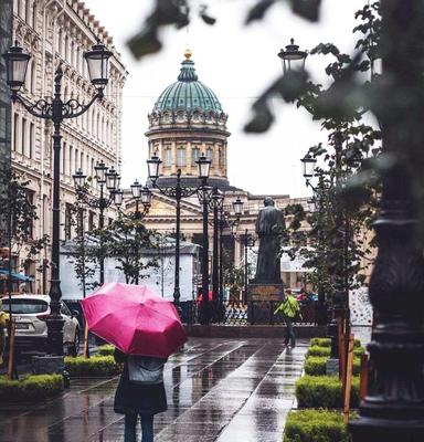 10 романтичных снимков Петербурга под дождем, от фотографа, влюбленного в  город