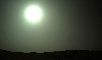 Закат на Марсе — как это выглядит? / Хабр