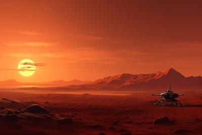 Рассвет на Марсе 15 апреля 2015 года | Сергей Шинкарев