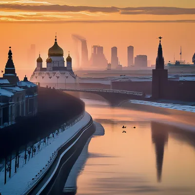 Москва | Фотографии | №38.2281 (Рассвет)