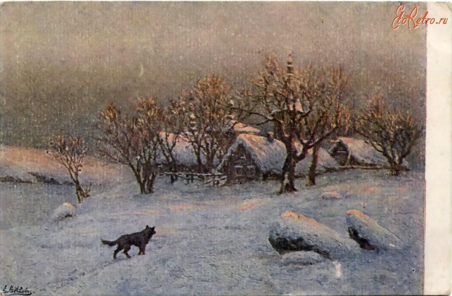 Ретро хата зимы с малыми деревянными санями Стоковое Изображение -  изображение насчитывающей деревенский, торжество: 84420127