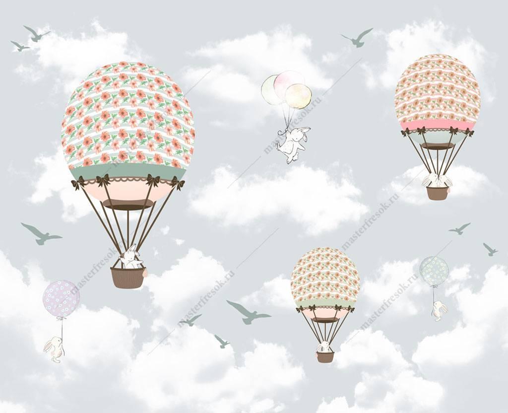 Воздушные шары в небе иллюстрация вектора. иллюстрации насчитывающей  красивейшее - 33734757