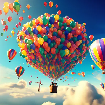 Купить картина по номерам Paintboy (Premium) Воздушные шары в небе, цены на  Мегамаркет | Артикул: 600004908339