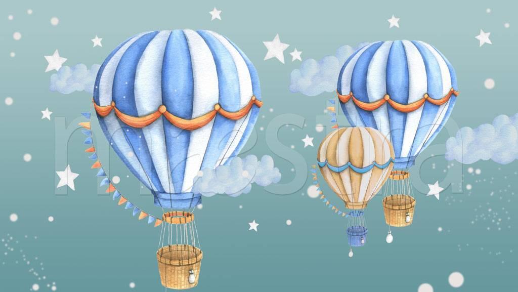 вечеринка с красочными воздушными шарами в небе 3d визуализация восторга,  вечеринка сюрприз, лента на день рождения, узоры на день рождения фон  картинки и Фото для бесплатной загрузки
