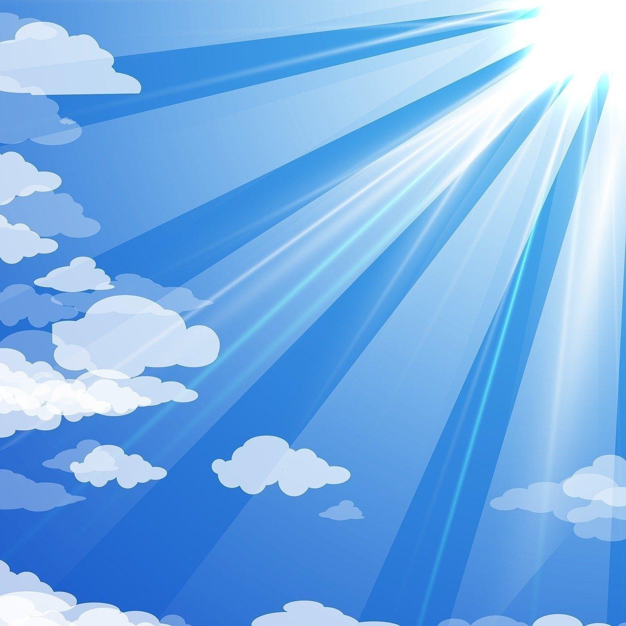 Реалистичные голубое небо и белые облака фантазии обои фон Обои Изображение  для бесплатной загрузки - Pngtree
