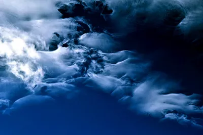 Голубое небо зимой (52 фото) - 52 фото