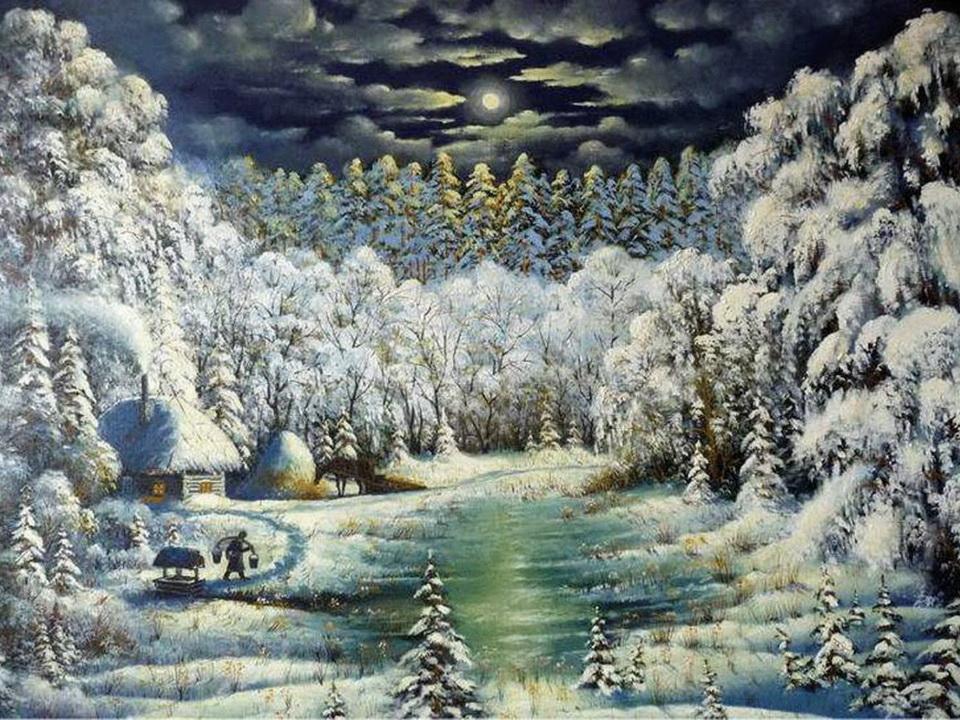 Рисунок Сказочная зима №264860 - «Зимняя сказка» (05.12.2021 - 22:50)
