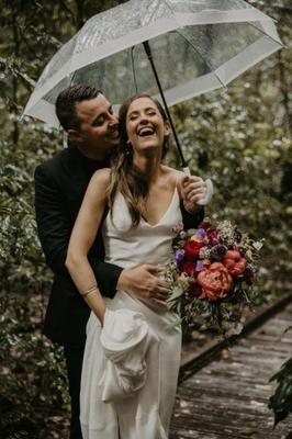 Свадьба в дождь фото