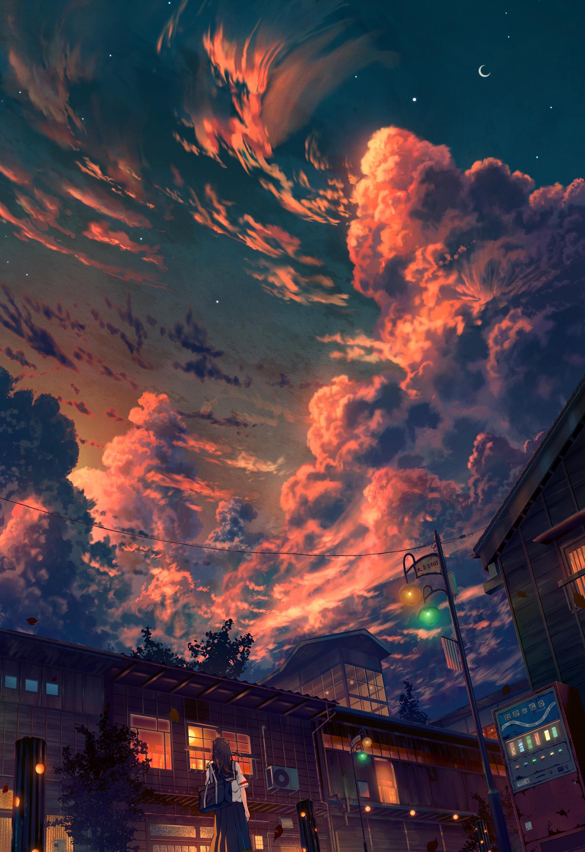 Бесплатные Вечернее небо после шторма 2 стоковые фотографии | FreeImages