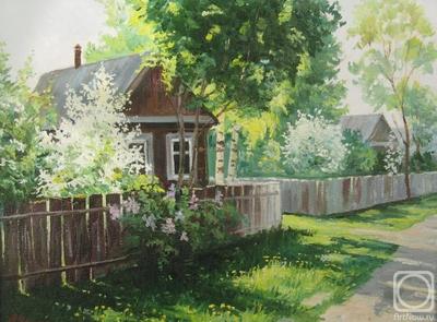Весна в деревне» картина Чернышева Андрея маслом на холсте — заказать на  ArtNow.ru