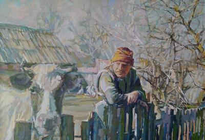 Суйменкуль (Суйманкул) Чокморов - Весна в деревне, 1985: Описание  произведения | Артхив