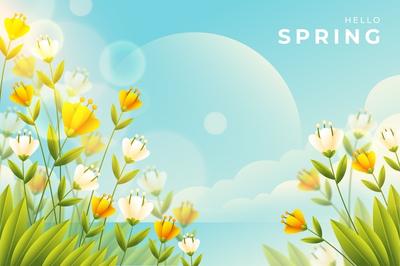 Весна: векторные изображения и иллюстрации, которые можно скачать бесплатно  | Freepik