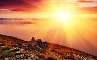 восход солнца непрерывный рассвет солнечный Фото Фон И картинка для  бесплатной загрузки - Pngtree