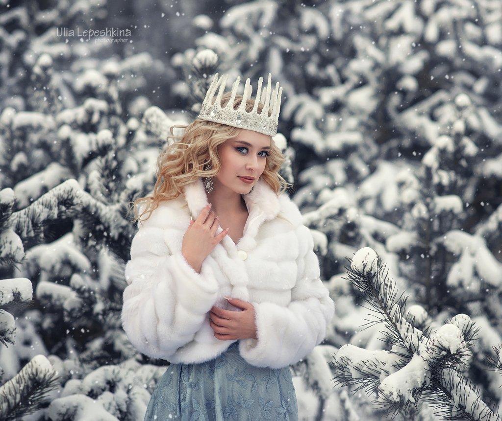 Королева зимы. Фотограф Лепёшкина Юлия