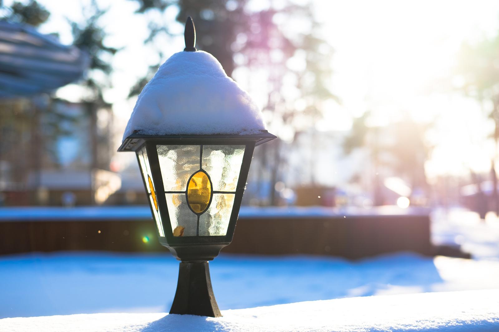 Зима,сумерки,кованый фонарь, красивое…» — создано в Шедевруме