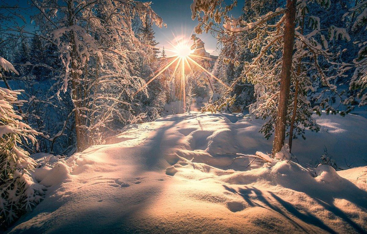 Снег и солнце (52 фото) - 52 фото