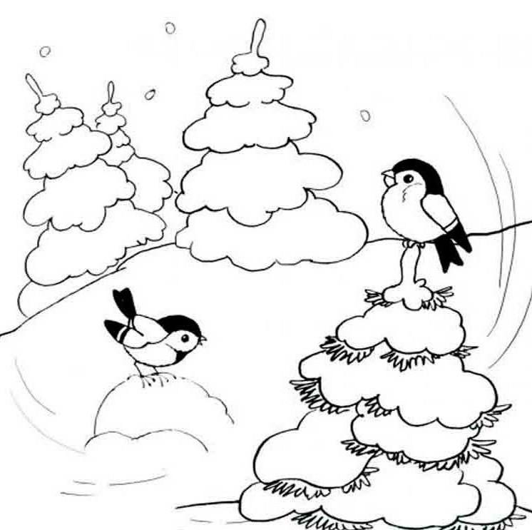 100 лучших картинок зимы для срисовки » Dosuga.net — Сайт Хорошего  Настроения