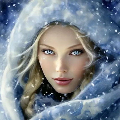 Рисунок Зима, зима - красавица №287490 - «Зимняя сказка» (10.02.2022 -  22:39)