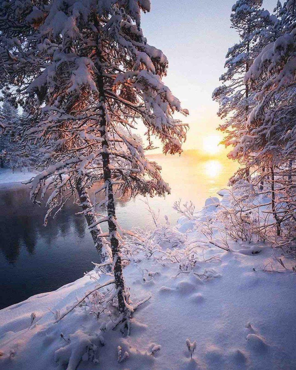 Картина \"Зимнее утро\"